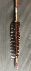 Authentic Cheyenne Handcrafted Arrow – Flint Tip Usable or Wall Decor Gift - Picture 1 of 6
