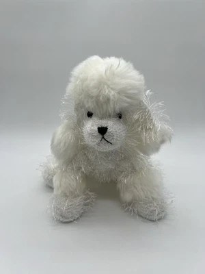 Ganz Webkinz Poodle Plush White Puppy Dog Stuffed Animal Toy 7" Beans No Code - Image 1 of 4