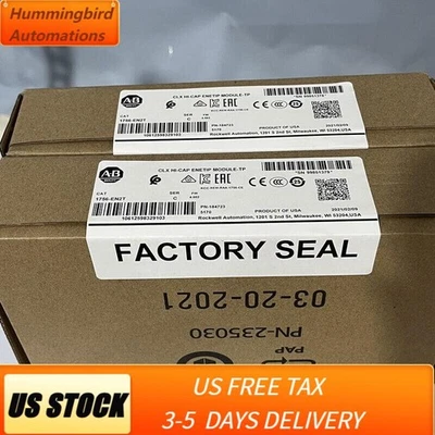 New AB 1756-EN2T Ser C ControlLogix EtherNet/IP Module 1756EN2T Factory Sealed - Image 1 of 4