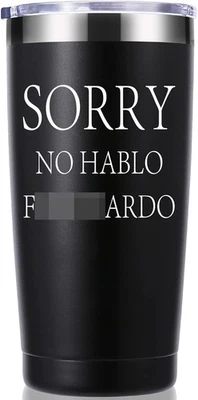 momocici мужчин подарки.20 унций путешествий кружка стакан.Gag подарки для 20 унций, черный  - Изображение 1 из 4