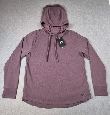 Sudadera con Capucha Under Armour Calce Suelto Athleisure Mujer Grande Púrpura Manga Larga Nueva con Etiquetas Foto 1 de 4