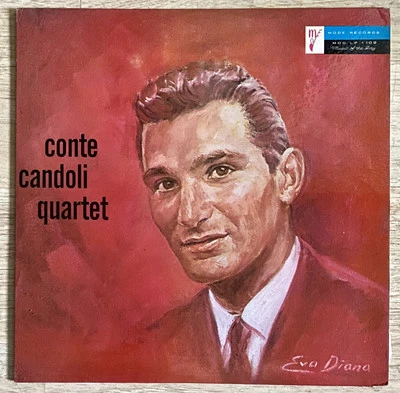 CONTE CANDOLI Quartet MODE LP deep groove original west coast jazz Vinyl VG+ - Image 1 of 3