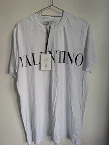 Valentino weißes Kurzarm T-Shirt Gr. L neu mit Etikett UVP 214€ (T26) - Bild 1 von 12
