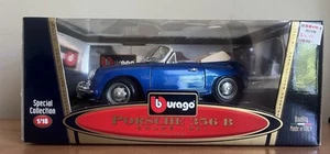 Burago Porsche 356 B Coupe 1961 COD #3021 Special Collection BLUE NOS - Picture 1 of 6