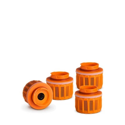 4x Cartuccia Filtro di Ricambio per Filtro Acqua Grayl GeoPress Esterno e Viaggio - Immagine 1 di 3