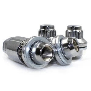 Wheel Locks for Nissan Factory Alloy Wheels 12x1.25 Locking Lug Nut Set - Picture 1 of 5