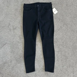 Mother The Looker Jeans Black Not Guilty Size 32 - Picture 1 of 10