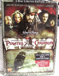 Pirates Of The Caribbean at World's End - 2 Disc Ltd Edition DVD - New Sealed - Picture 1 of 2