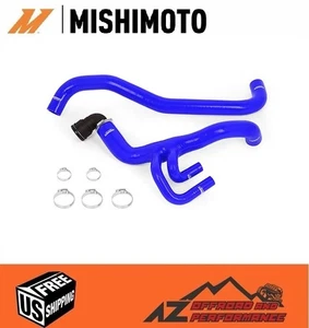 Mishimoto Blue Silicone Radiator Hose Kit for '10-'14 Ford F150 Raptor 6.2L - Foto 1 di 6
