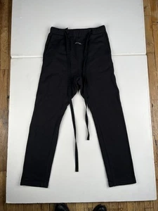 FEAR OF GOD - Black Sixth Collection Core Sweatpants - Size LARGE - Picture 1 of 10