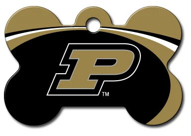 Etiqueta para mascotas Purdue Boilermakers con licencia oficial de la NCAA Foto 1 de 1