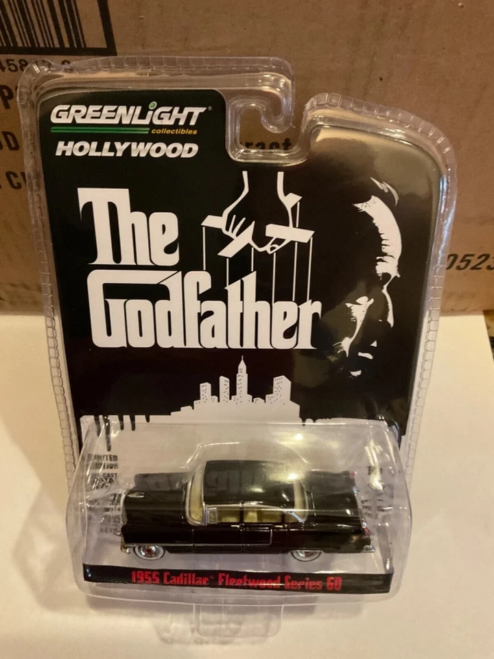 Greenlight 1:64 Hollywood The Godfather  1955 Cadillac Fleetwood series 60 Foto 1 de 1