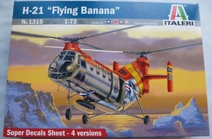 NEU MISB Italeri 1/72 H-21 Shawnee "Flying Banana" Hubschrauber - Bild 1 von 22