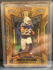 2020 Gold Standard Jonathan Taylor Platinum Rookie RC  /75 Colts