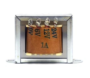AC Leistungstransformator Eingang = AC 240V 120V 50 Hz Ausgang = AC 6V 12V 24V 1A 24VA - Bild 1 von 7