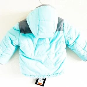 Gerry Kids Reversible Lined Puffer Hoodie Jacket NWT - Picture 1 of 5