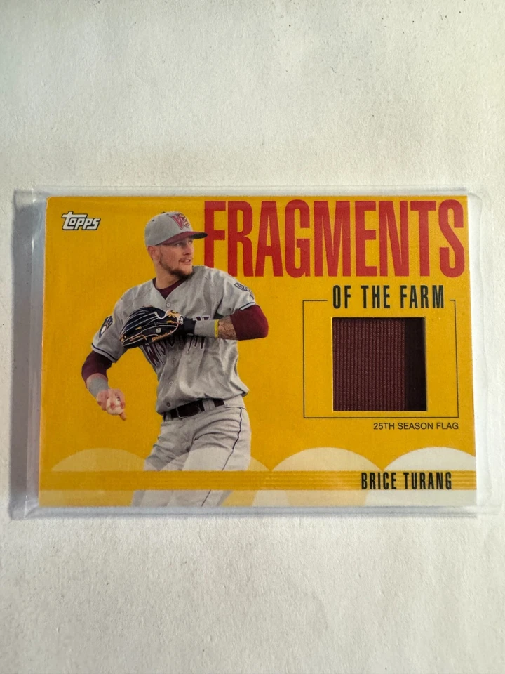 K210,760 - 2020 Topps Pro Debut Fragments of the Farm Relics #FFFL Brice Turang - Image 1 of 1