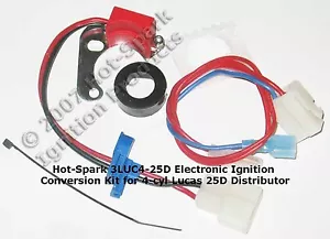 Kit de conversión de encendido electrónico para 4 cilindros Lucas 25D4 Austin Morris Triumph MG - Imagen 1 de 2