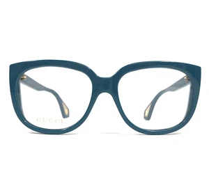 Gucci Brille Brillengestell GG0470O 003 glänzend blau eckig Vollrand 56-17-140 - Bild 1 von 12