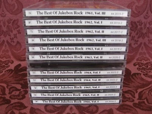 The Best of Jukebox Rock 12 CD Lot 1961 - 1966 Oldies Pilz (1989) - Very Nice! - Picture 1 of 3
