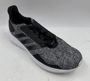 Adidas Duramo 9 Men's Sneakers Sz 10 Gray Lace Up Athletic Running Shoes BB6917 - Picture 1 of 9