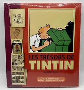 Les Trésors de Tintin - 22 Fac-similés rares - EO Moulinsart 2013 - Neuf - Imagen 1 de 5