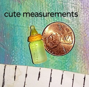 Krissy Doll Clothes Nursery *Micro Mini Teeny Tiny Toy Coral Bottle* read - Picture 1 of 3