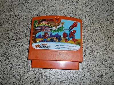 V-tech Smile Games Spiderman Freinds Secret Mission With 8 Contents - Image 1 of 2
