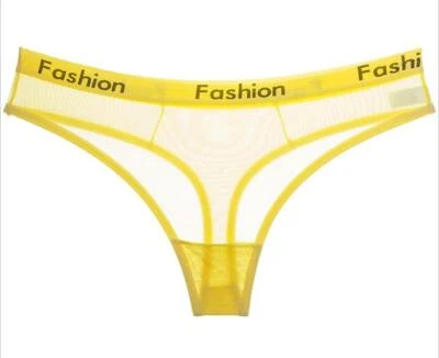 Mujeres Moda Tanga Deportiva Tanga Sexy Malla Sin Costuras Calzoncillos Bragas Ropa Interior  Foto 1 de 4