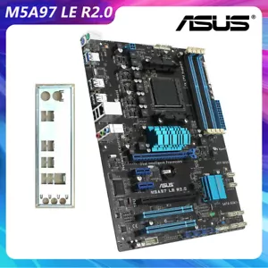Conector de placa base ASUS M5A97 LE R2.0 AM3 AMD 970 SATA3.0 DDR3 RAM ATX T - Imagen 1 de 10