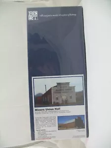 BEST (Bollinger Edgerly Scale Trains) HO Kit 1052: Miners Union Hall, sealed - Picture 1 of 2