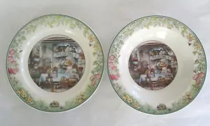 "Tazón de cereal VILLEROY & BOCH Foxwood Tales: borde de cocina 7 7⁄8"" y plato 8 1⁄8" - Imagen 1 de 6