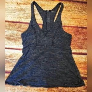 Camiseta sin mangas Free People espalda cruzada de algodón con cremallera talla pequeña - Imagen 1 de 8