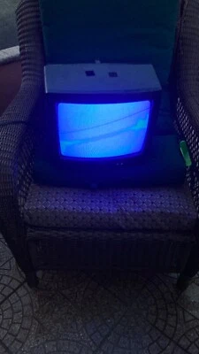 Sharp Retro CRT Television 13N-M100B - No Remote - Image 1 of 4