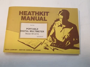 Vintage Heathkit tragbares Digital Multimeter Modell IM-2215 Handbuch Zenith - Bild 1 von 3