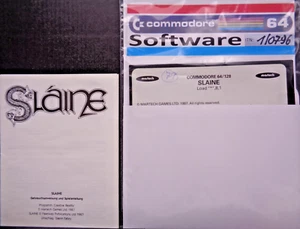 COMMODORE 64/128 -- SLAINE (MARTECH - DISCO) - Imagen 1 de 2