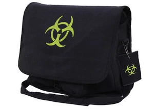 Bolso Mensajero Rothco Negro Lona Bio - Bolsos de Hombro Zombie Fighter - Imagen 1 de 1