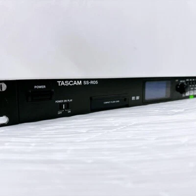 TASCAM SS-R05 Solid-State Stereo Audio Recorder Black Operation Confirmed Pro - Image 1 of 4