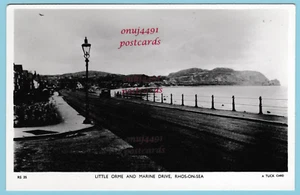 Little Orme and Marine Drive, Rhos on Sea. Unposted Raphael Tuck's Card. - Picture 1 of 1