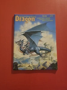 TSR - DRAGON MAGAZINE #71 MARCH 1983 - COMPLETE VERY FINE CONDITION - Bild 1 von 2