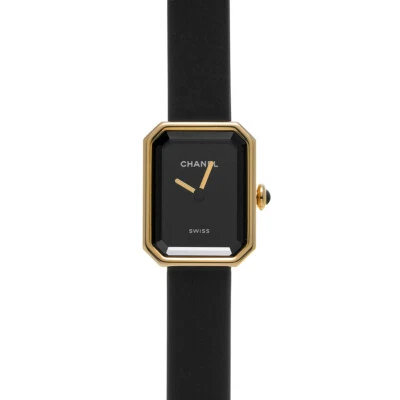 CHANEL Premiere ribbon H6125 Black lacquer WATCH 642655 - Image 1 of 4