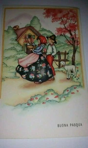 CARTOLINA AUGURALE BUONA PASQUA - Foto 1 di 2