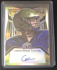 2023 Leaf Metal Auto Portrait Gold Prism Christopher Vizzina ARC 1/1 - Imagen 1 de 2