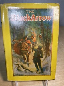 THE BLACK ARROW ROBERT LOUIS STEVENSON, F. Brundage illustrator Saalfield 1926 - Picture 1 of 14