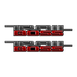 Trail Boss Decals Bedside Replacement Sticker / Pack of 2 - Bild 1 von 5
