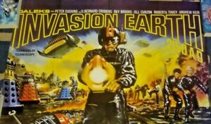 Doctor Who Dalek Invasion Earth 2150 AD Poster 16.5" X 23" 