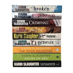 Karin Slaughter - Large Paperback Books. Choose Your Title. G-VGC - Picture 1 of 32