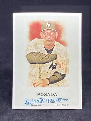 JORGE POSADA 2010 Topps Allen & Ginter's #143 YANKEES - Image 1 of 2