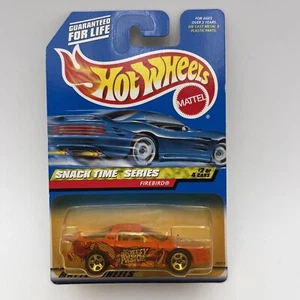 Paquete blister amarillento Hot Wheels 2000 Snack Time Series Firebird #2/4 #014 - Imagen 1 de 7