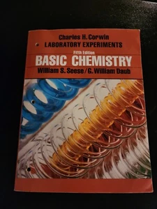 Charles H. Corwin Laboratory Experiments Basic Chemistry Fifth Edition 1988 - Foto 1 di 12